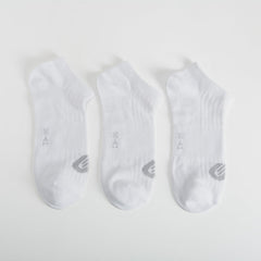 Pack x3 calcetines invisibles blanco UTWO