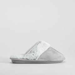 Zapatilla casa pelo gris OLYNE