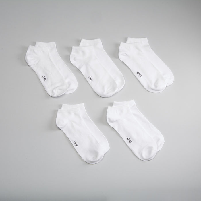 Pack 5 calcetines invisibles adulto MKL
