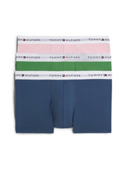 3-Pack Repeat Logo Trunks in Grey