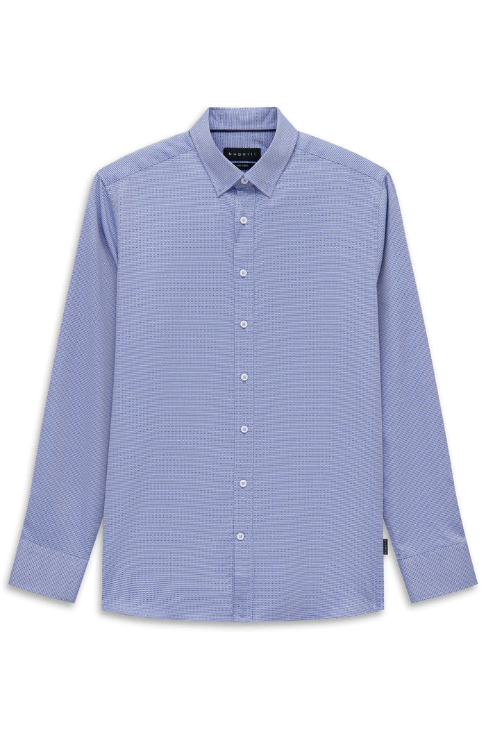 All Over Patterned Shirt in Blue