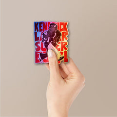Big Game Sunday Holographic Stickers - Holographic stickers | STICK IT UP