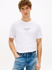 Brand Love Lockup Tee in White