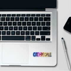 Cat.Pelople Holographic Sticker - Holographic stickers | STICK IT UP
