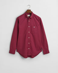 Classic Poplin Shirt in Wine
