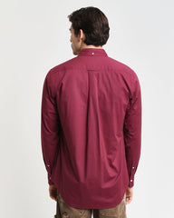Classic Poplin Shirt in Wine