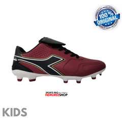 DIADORA Football Shoes DSC8275 JUNIOR (RED/BLACK) - Nemuree Shop - Online Sports Store