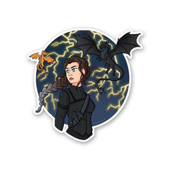 Dragon Queen Sticker - Stickers | STICK IT UP