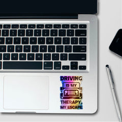 Driving Therapy Sticker Holographic Stickers - Holographic stickers | STICK IT UP