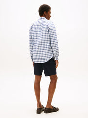 Easy Check Oxford Shirt in Blue