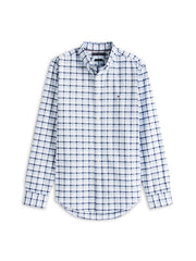 Easy Check Oxford Shirt in Blue