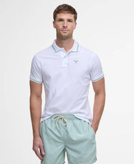 Ferrybridge Lightweight Polo in White