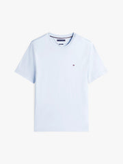 Flag Embroidery Tee in Blue
