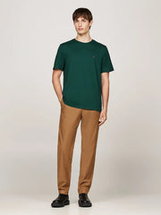 Flag Embroidery Tee in Green