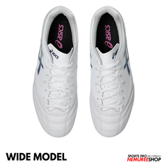 ASICS Football Shoes DS LIGHT ADVANCE WIDE (WHITE/DIGITAL SAKURA) - Nemuree Shop - Online Sports Store