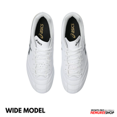 ASICS Football Shoes DS LIGHT ADVANCE WIDE (WHITE/MIDNIGHT)
