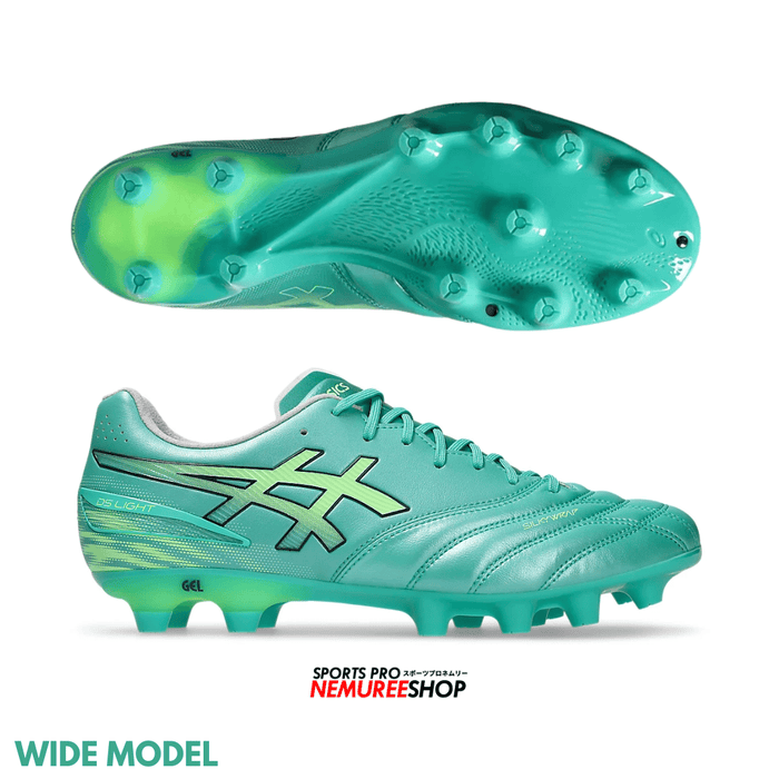 ASICS Football Shoes DS LIGHT PRO WIDE (AURORA GREEN/ILLUMINATE GREEN) - Nemuree Shop - Online Sports Store