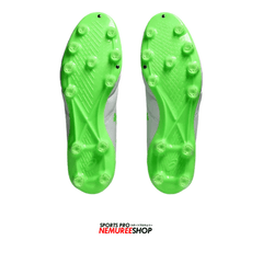 ASICS Football Shoes DS LIGHT X-FLY 6 (WHITE/GREEN GECKO) - Nemuree Shop - Online Sports Store