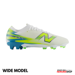 NEW BALANCE Football Shoes FURON TEAM FG V9 WIDE (WHITE / ALKALINE GREEN)