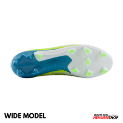 NEW BALANCE Football Shoes FURON TEAM FG V9 WIDE (WHITE / ALKALINE GREEN)