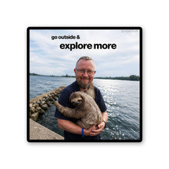 Go Outside and Explore More Sticker - Stickers | STICK IT UP