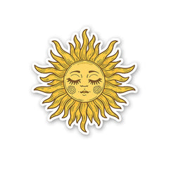 Golden Sun Sticker - Stickers | STICK IT UP