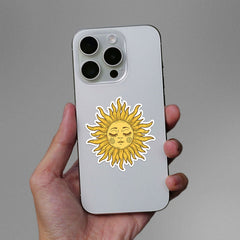 Golden Sun Sticker - Stickers | STICK IT UP