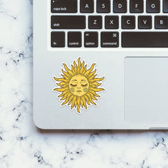 Golden Sun Sticker - Stickers | STICK IT UP