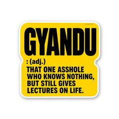 Gyandu Sticker - Stickers | STICK IT UP