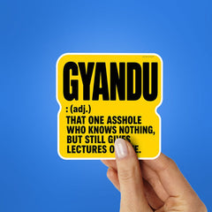 Gyandu Sticker - Stickers | STICK IT UP