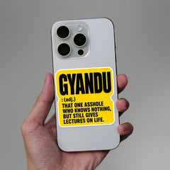 Gyandu Sticker - Stickers | STICK IT UP