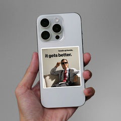 Heads Up Homie it Gets Better Sticker - Stickers | STICK IT UP