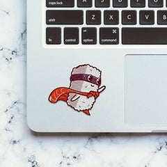 Hero Sushi Glitter Sticker - Glitter Stickers | STICK IT UP