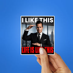 I Like This Life Is Like This 2 Sticker - Stickers | STICK IT UP