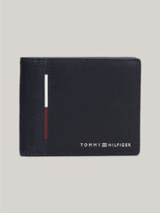 Leather Credit Card Wallet in Blue