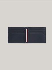 Leather Credit Card Wallet in Blue