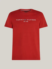 Logo Embroidery Tee in Magma