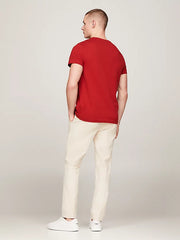 Logo Embroidery Tee in Magma
