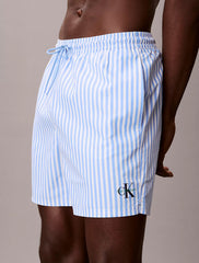 Medium Drawstring Swim Shorts in Blue