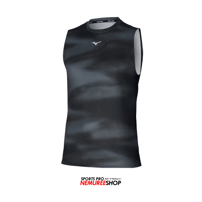 MIZUNO Apparel CORE GRAPHIC SLEEVELESS (BLACK) - Nemuree Shop - Online Sports Store