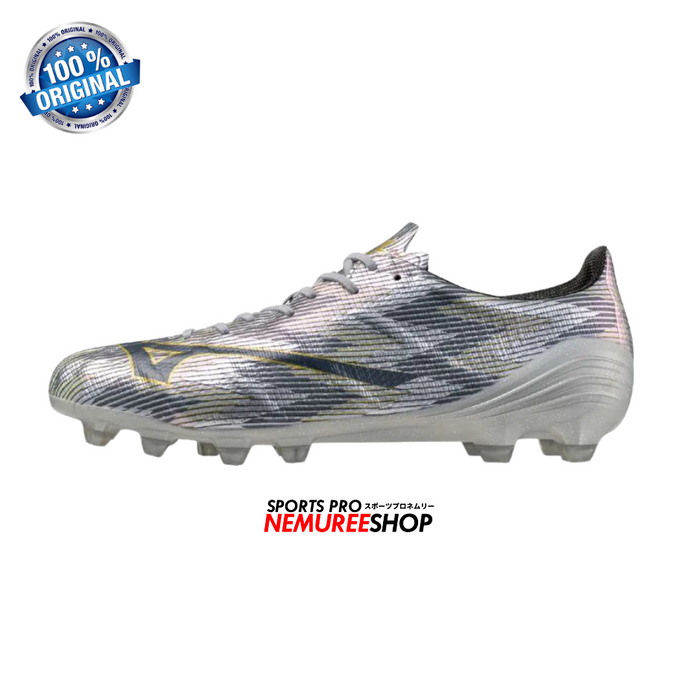 MIZUNO Football Shoes ALPHA 2 ELITE (GALAXY SILVER/8605C/GOLD) - Nemuree Shop - Online Sports Store
