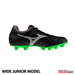 MIZUNO Football Shoes MONARCIDA NEO 3 SELECT JR WIDE (BLACK/NEON GEEN)