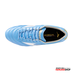 MIZUNO Football Shoes MORELIA 2 ELITE (CELESTE / WHITE / MP GOLD) - Nemuree Shop - Online Sports Store