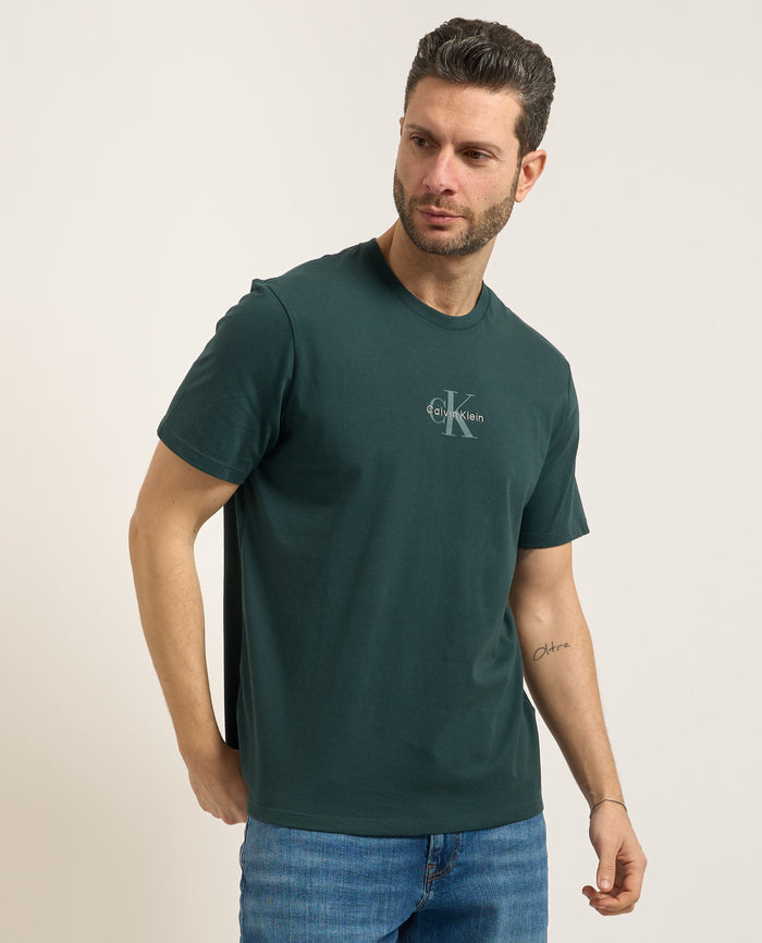 Monogram Logo Tee in Nearly Navy
