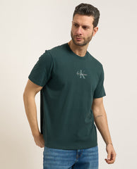 Monogram Logo Tee in Nearly Navy