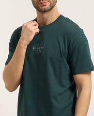Monogram Logo Tee in Nearly Navy