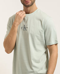 Monogram Logo Tee in Pale Meadow
