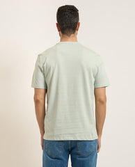 Monogram Logo Tee in Pale Meadow