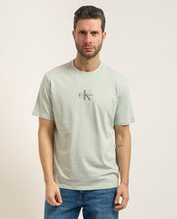 Monogram Logo Tee in Pale Meadow