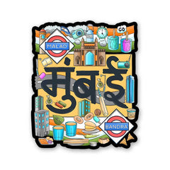 Mumbai 1.0 Sticker - Stickers | STICK IT UP